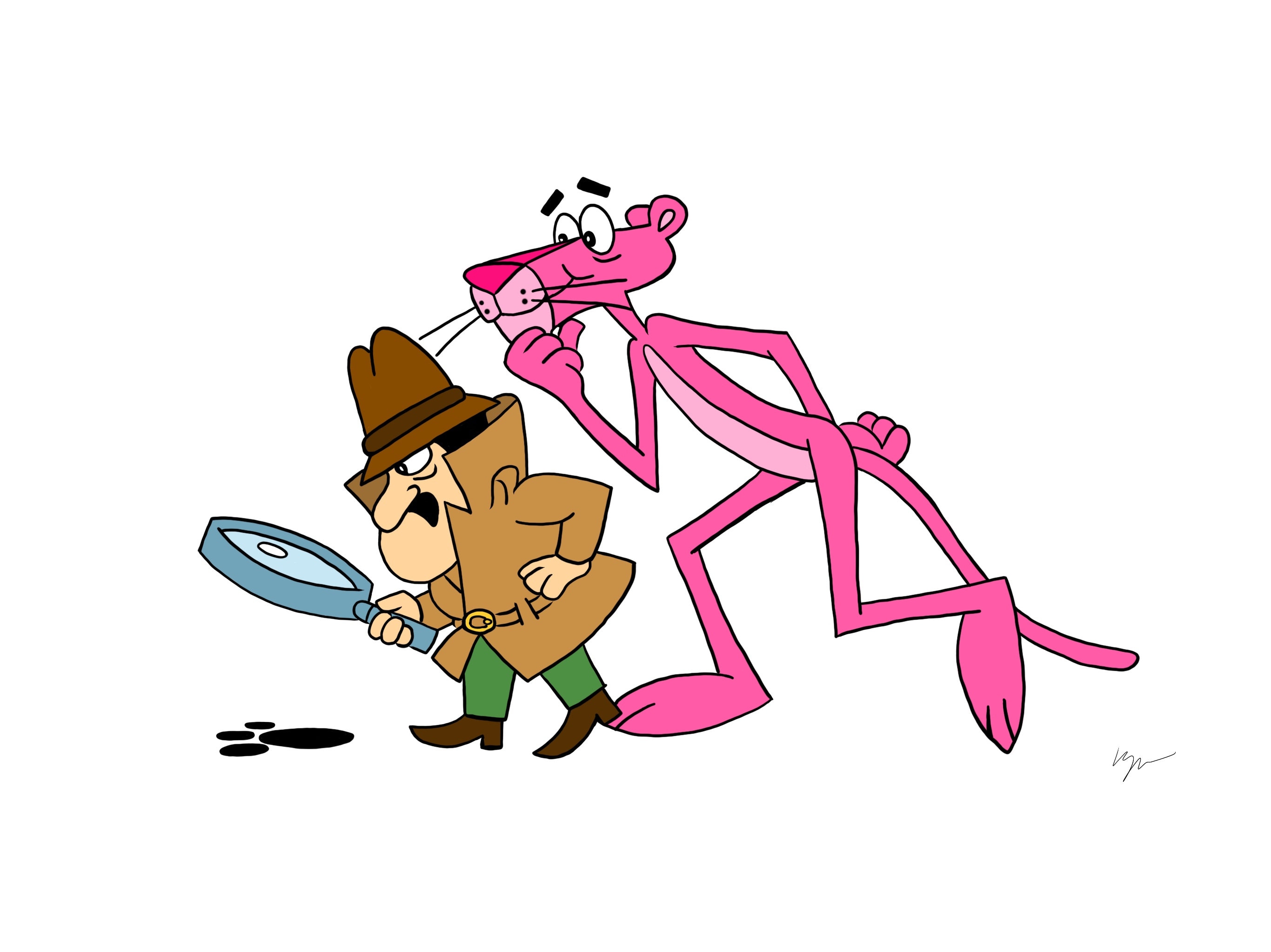 pink panther cartoon