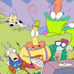 Rocko’s Modern Life 90s Cartoon Mixed Media Téléchargement instantané Dessin numérique imprimable