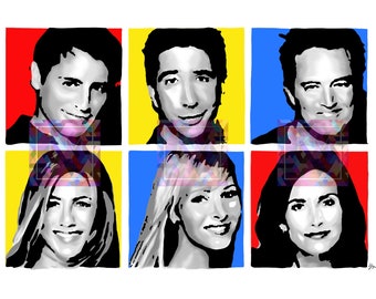 Amici Download immediato disegno digitale stampabile