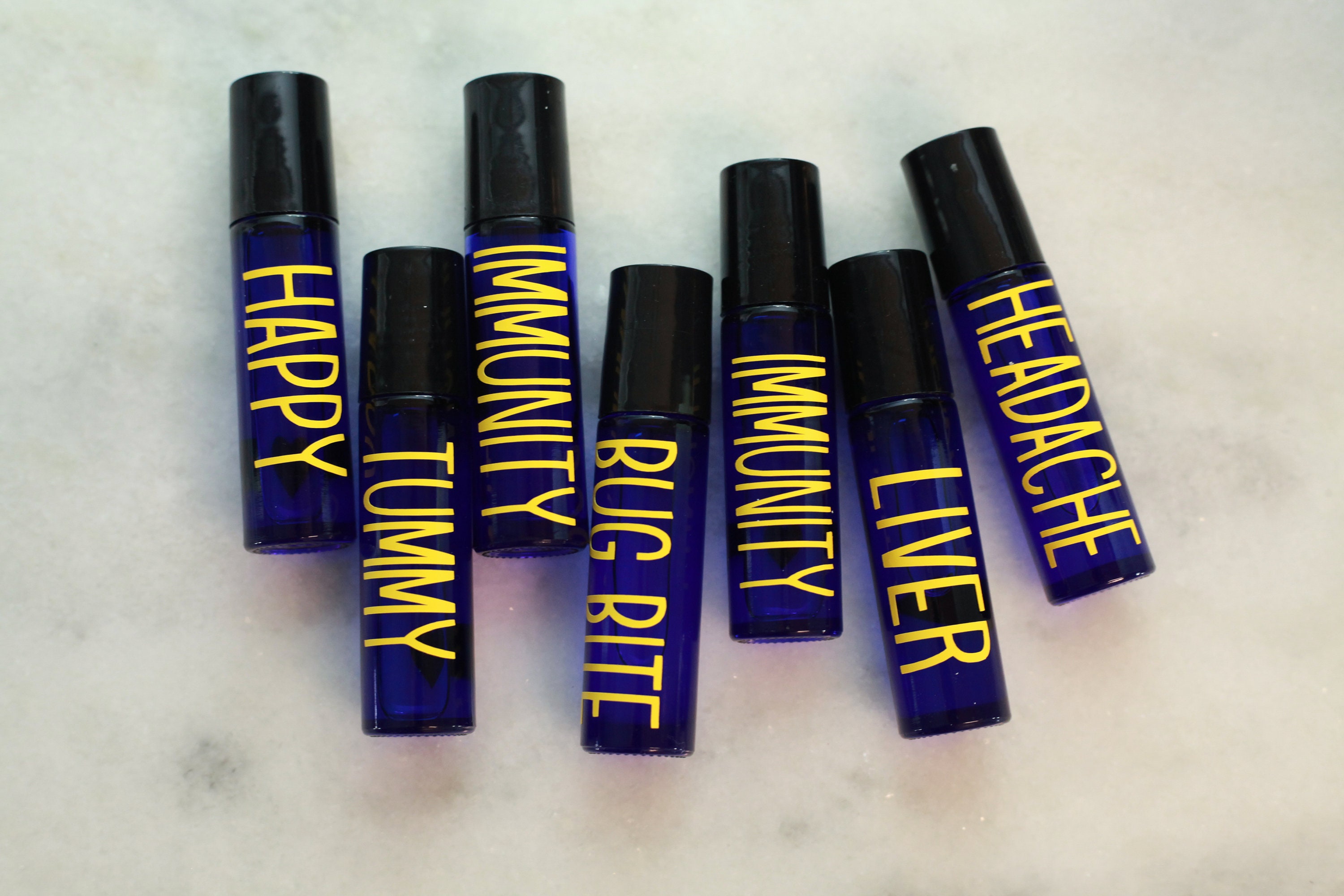 10ml Essential Oil Roller Bottle Blends Etsy