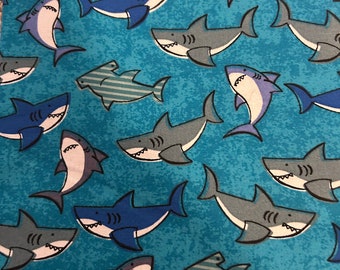 Shark scrub hat