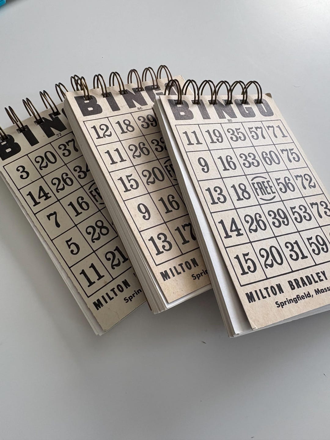 Upcycled Bingo Game Card Notebook Notepad - Etsy