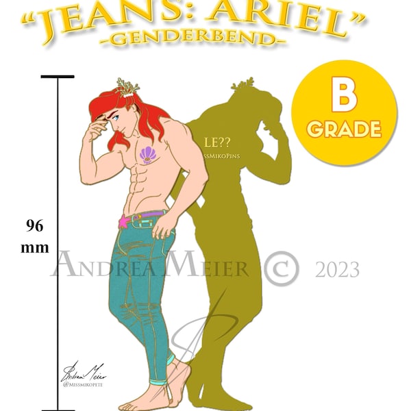 Jeans: ARIEL (genderbend) PIN - B GRADE