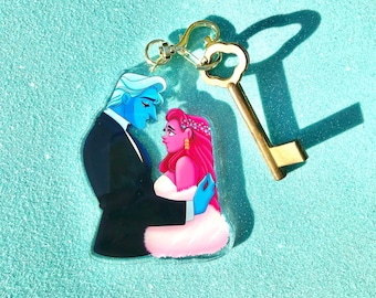 Persephone & Hades -- KEYCHAIN