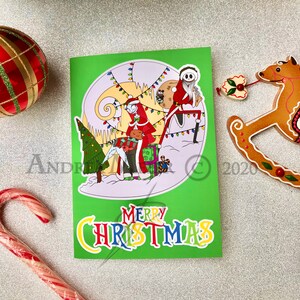 Nightmare Before Christmas - Kartka świąteczna