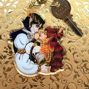 Jude & Cardan -- KEYCHAIN