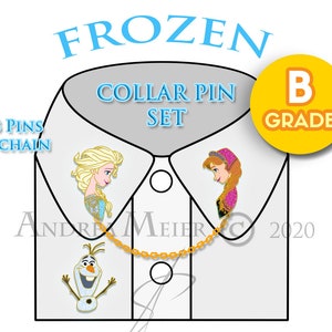 Frozen - COLLAR PIN Set (GRADE B)