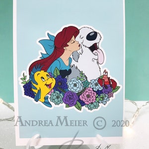 Il bacio di Ariel - Stampa artistica