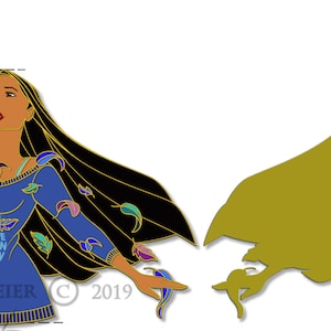 Wind - Prinzessin Pocahontas PIN