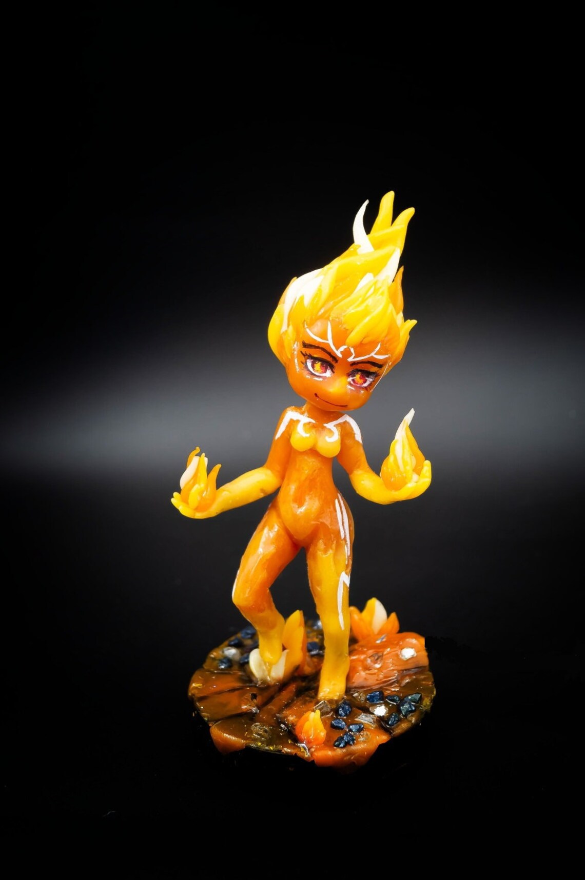 Custom Handmade Polymer Clay Figurine Smite Etsy