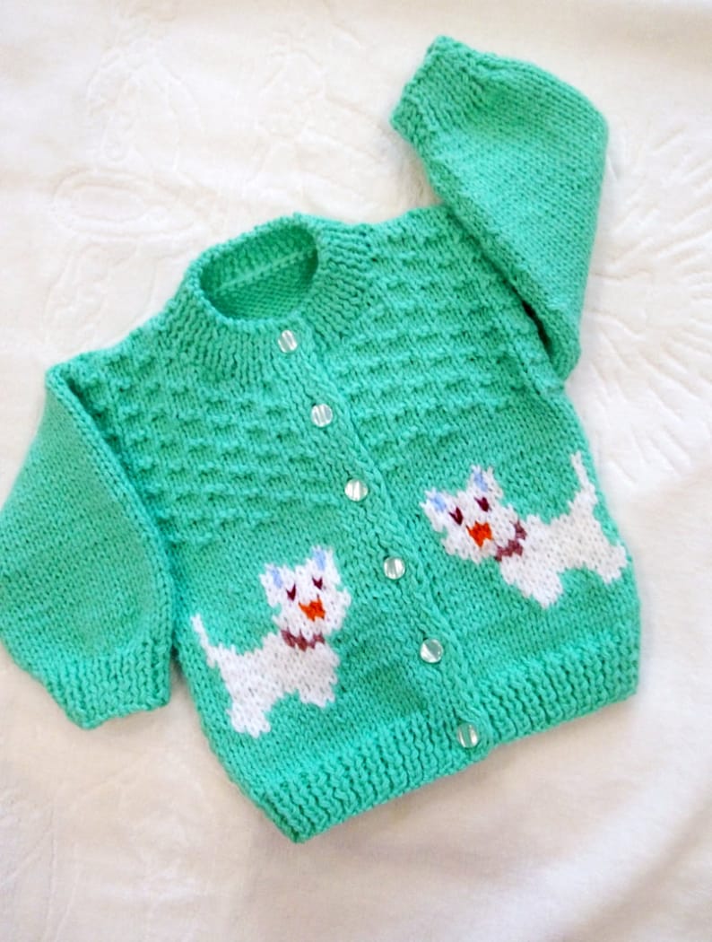 Baby Clothes Knit Kids Sweater Hand Knit sweater,Baby shower gift,0-5T Handknitted Baby Sweater 0 to 12 months Puppy baby Sweater