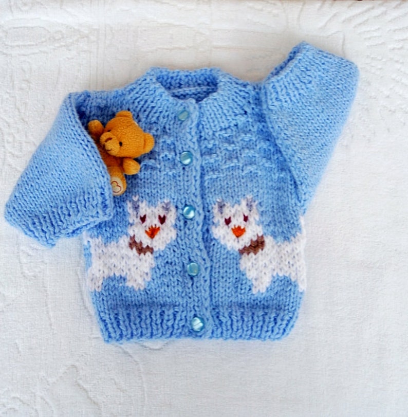 Baby Clothes Knit Kids Sweater Hand Knit sweater,Baby shower gift,0-5T Handknitted Baby Sweater 0 to 12 months Puppy baby Sweater