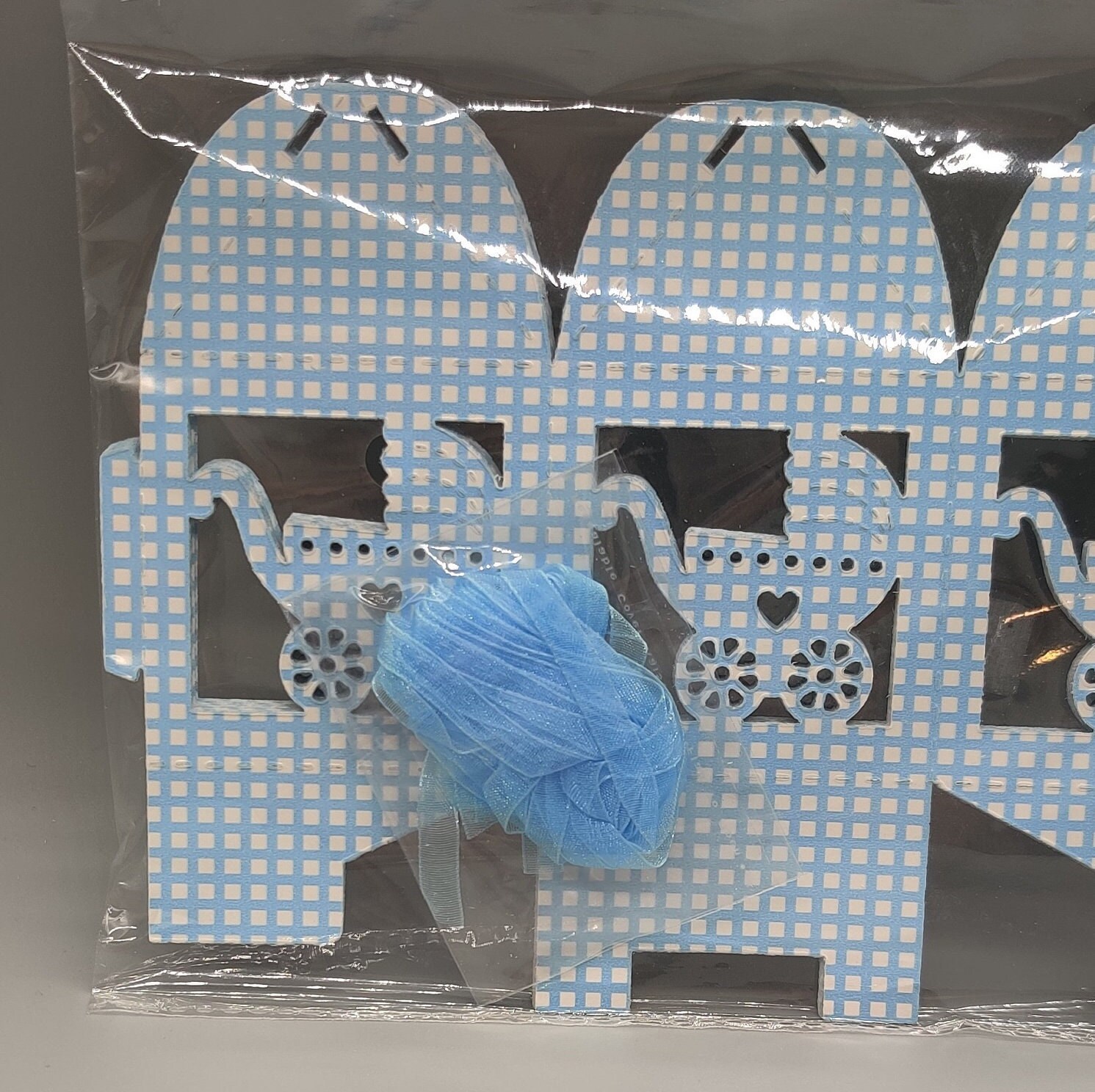 Baby Blue Favor Box Baby Stroller Favor Box Baby Shower Etsy