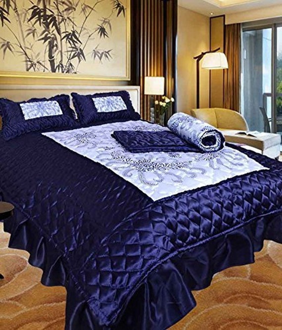 wedding bed sheet set india