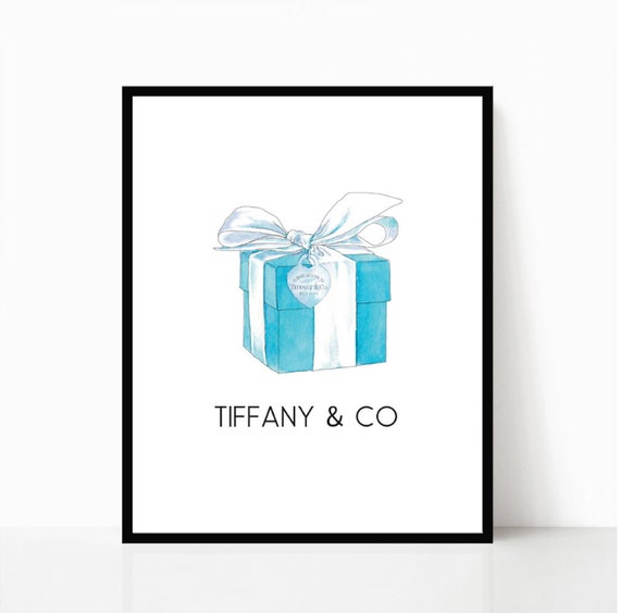 Tiffany and Co Printable Wall Art Digital Wall Print | Etsy