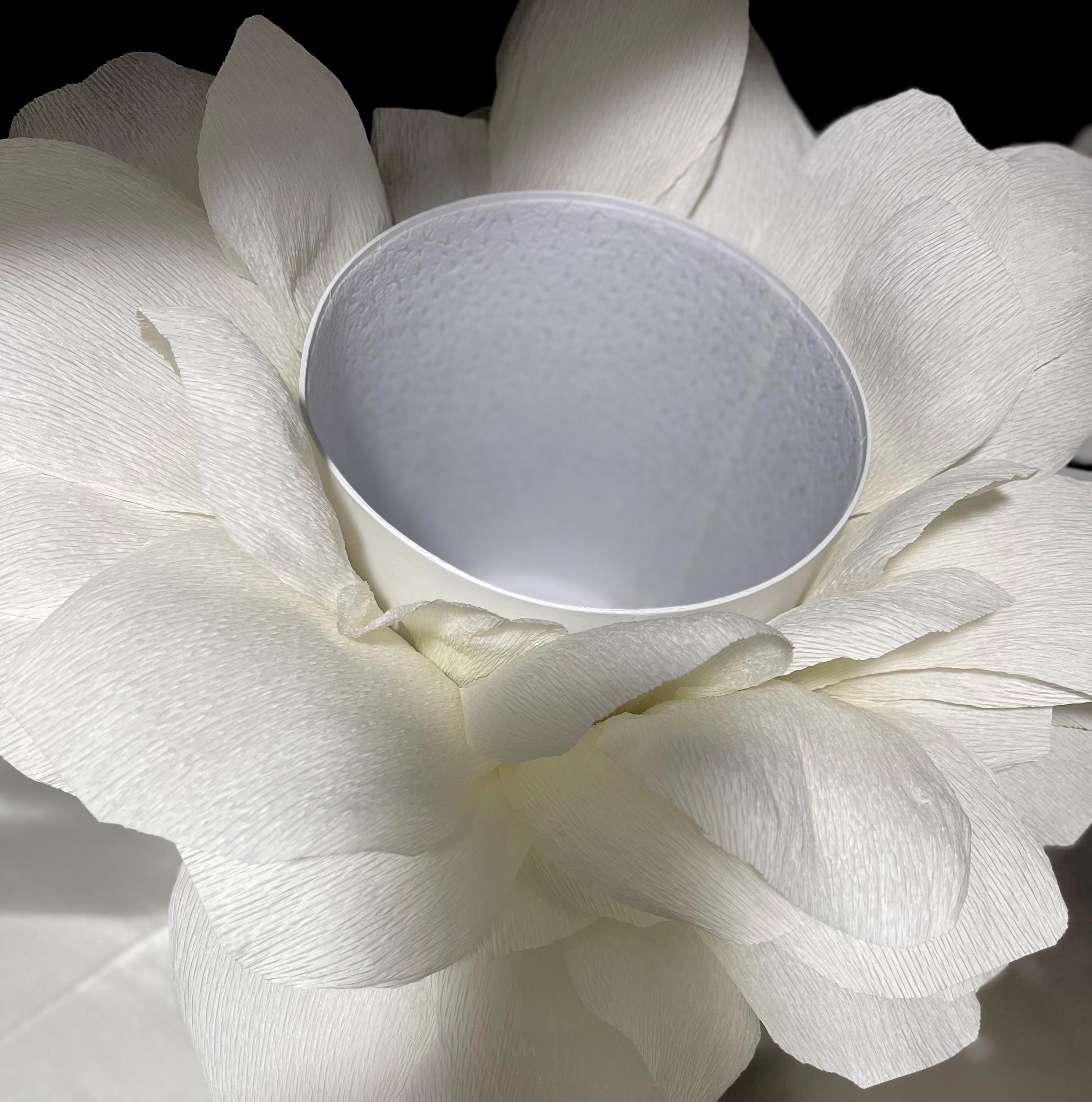 まお❗️リリパット66☆Wishing Well & Flower Bell The Magnolia- Handmade Italian Crepe Wishing Well for Wedding and