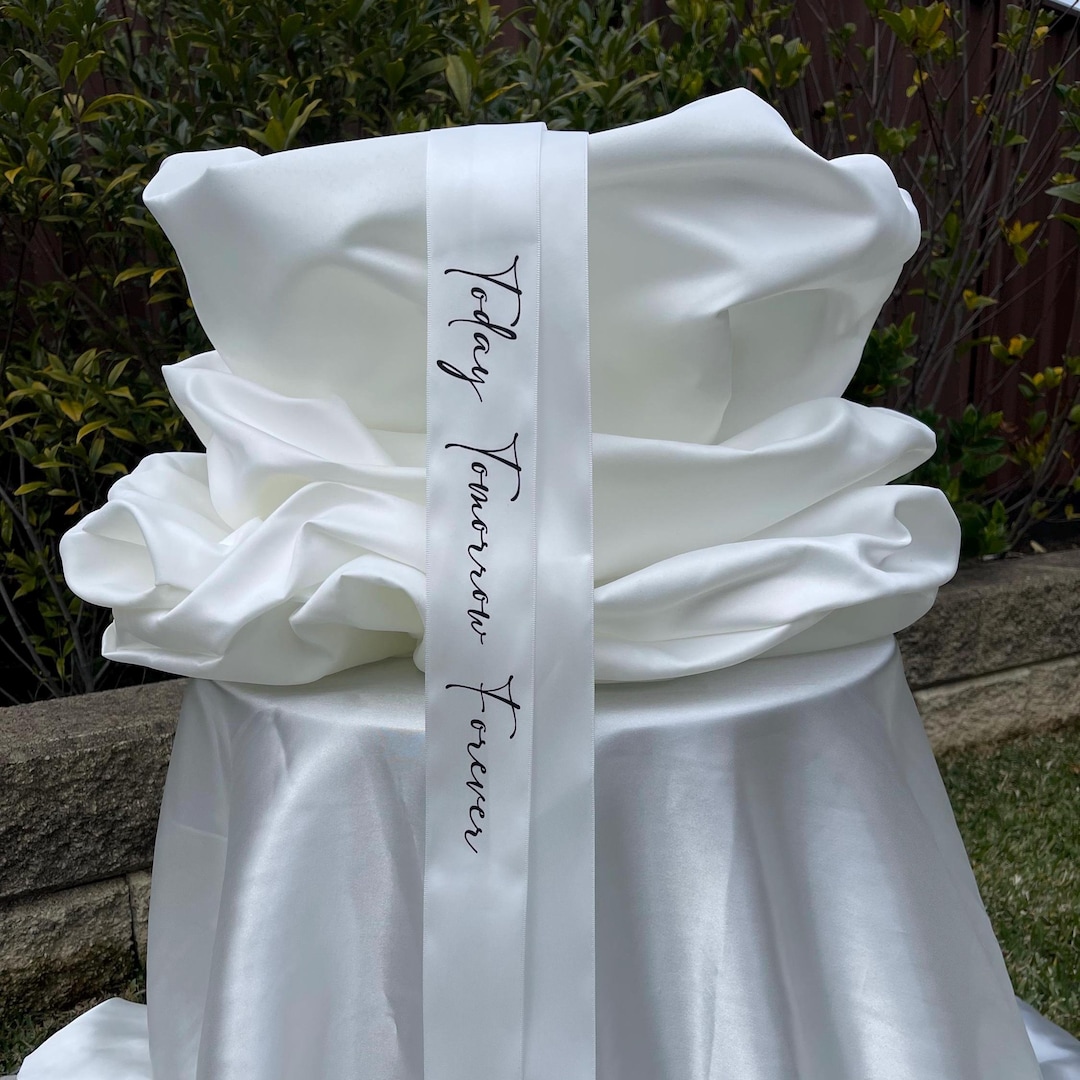 Today Tomorrow Forever Ribbon - Etsy Australia