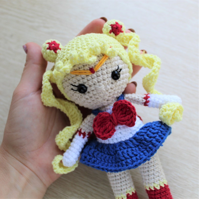 sailor moon crochet doll pattern