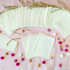 Linen bags, gift bags, sachets