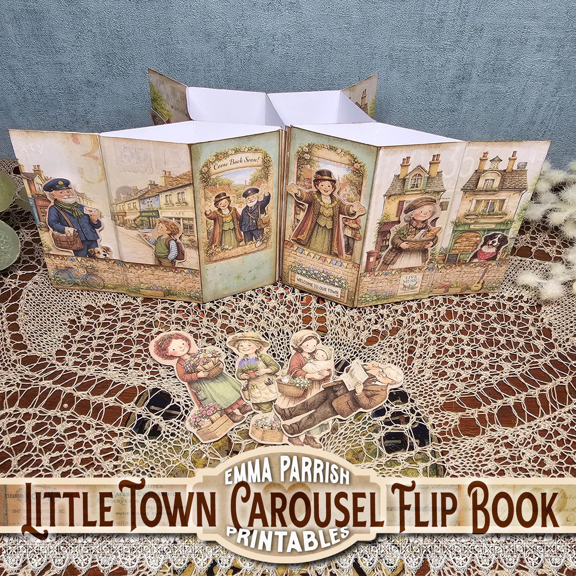 Printable Mini Junk Journal Kit | Digital Papercraft Download ...
