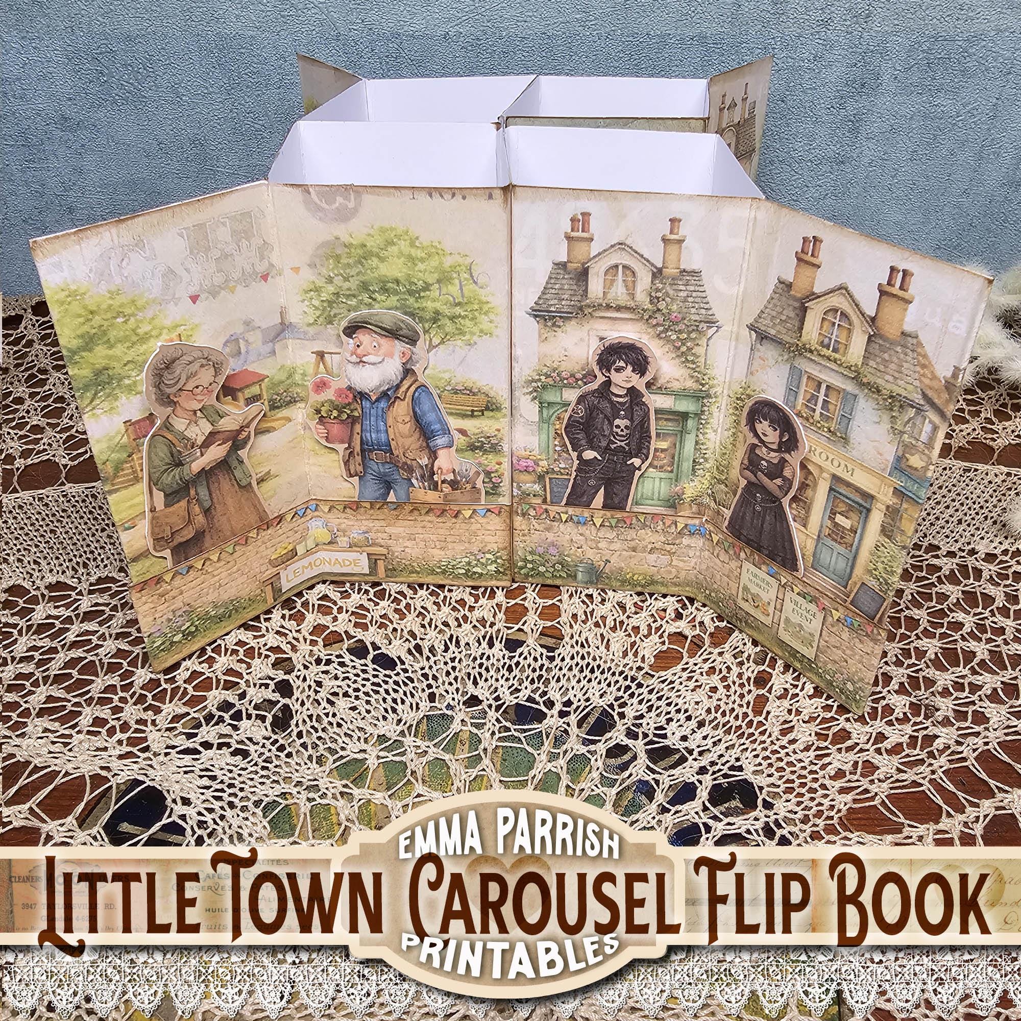 Printable Mini Junk Journal Kit | Digital Papercraft Download ...