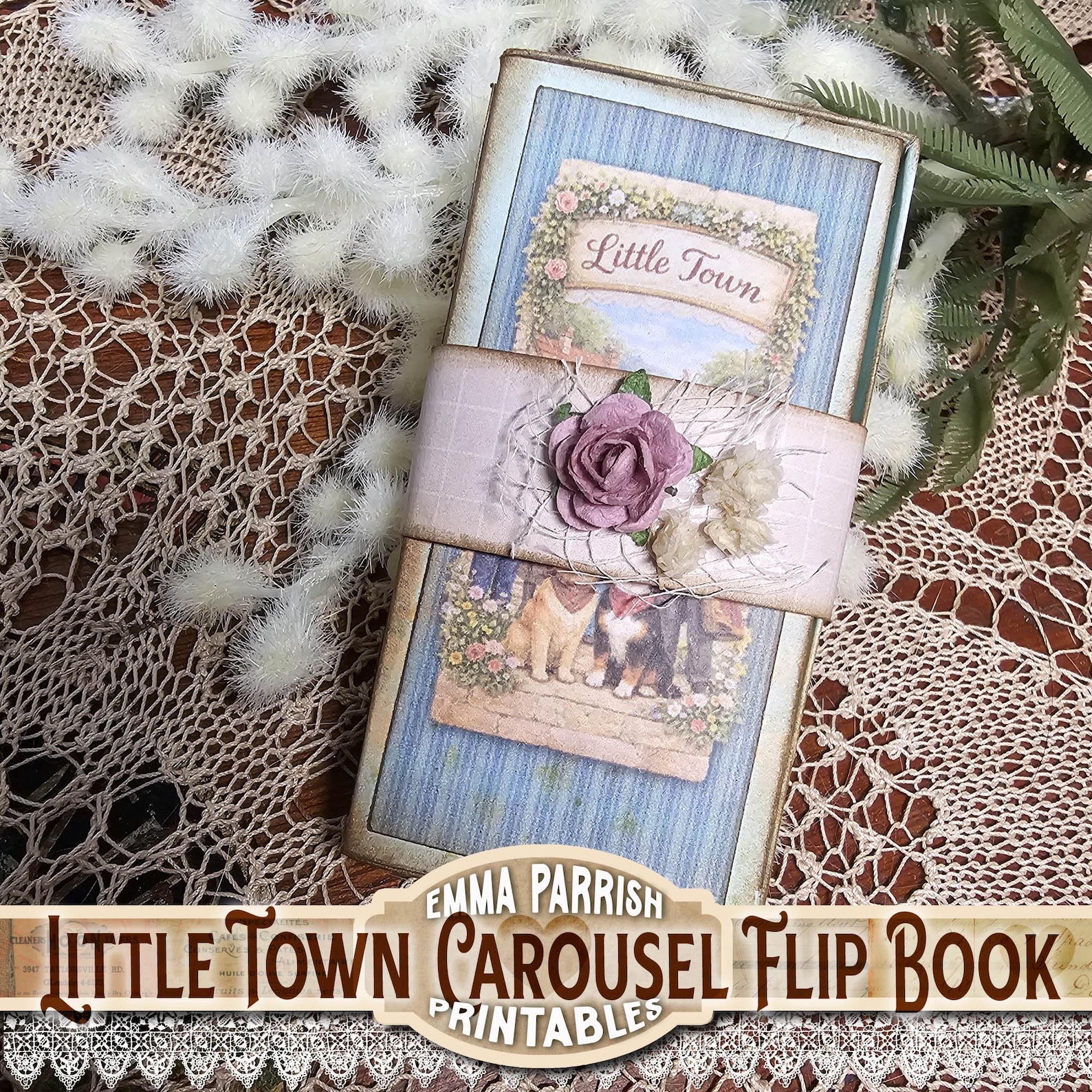 Printable Mini Junk Journal Kit | Digital Papercraft Download ...