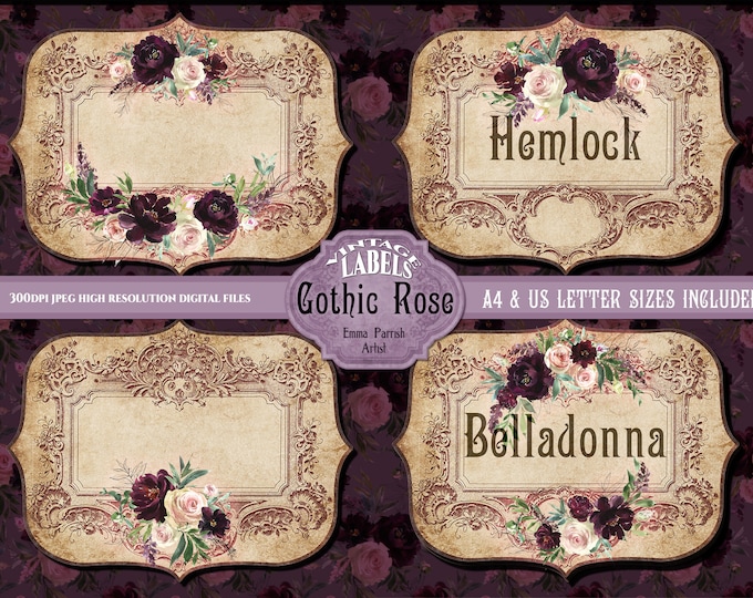 Junk Journal Kits Printables &amp; Paper Art by EmmaParrishArtist