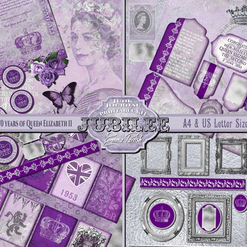 Baby Girl Junk Journal Printable Digital Download Kit New Etsy