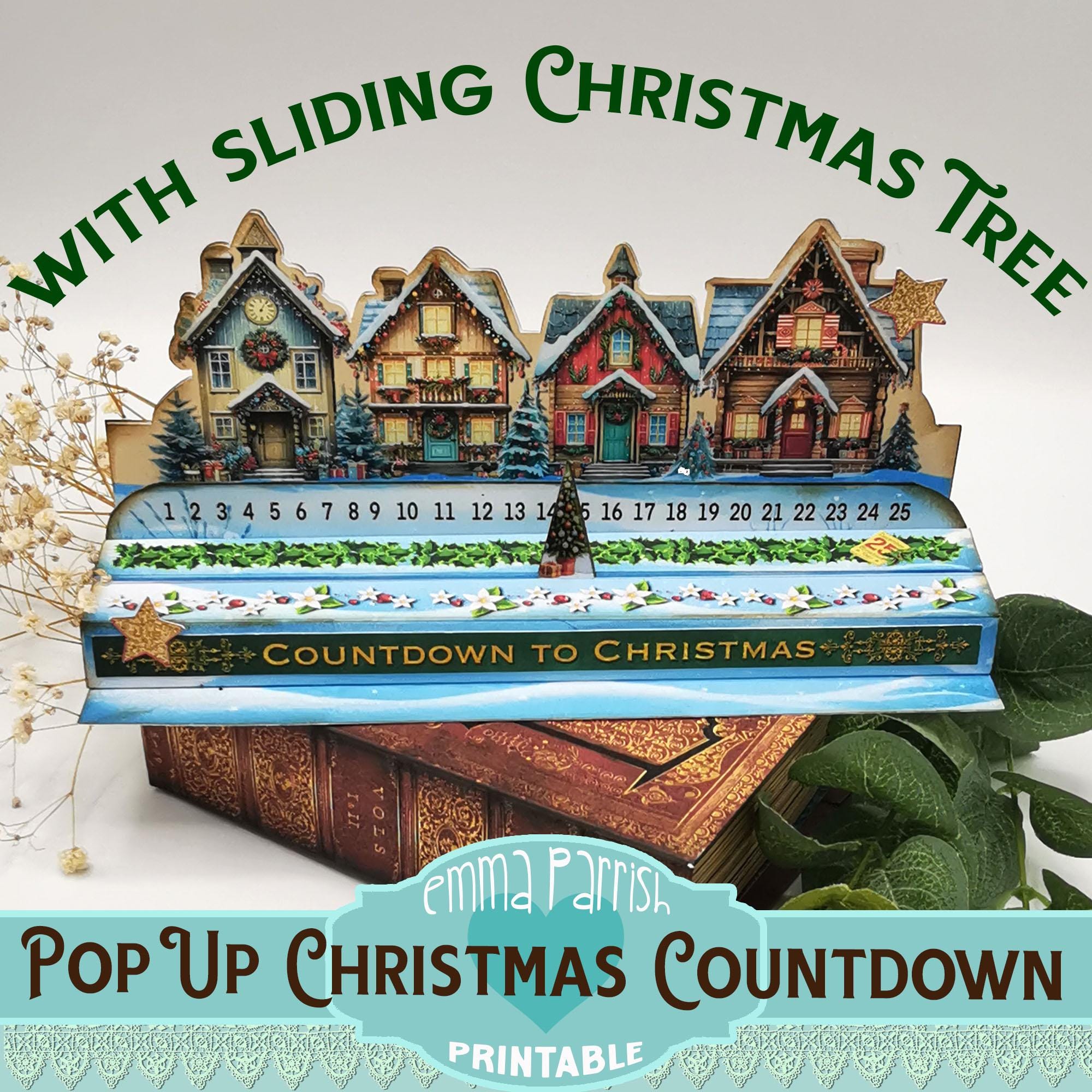 Vintage Advent Pop Up - Etsy