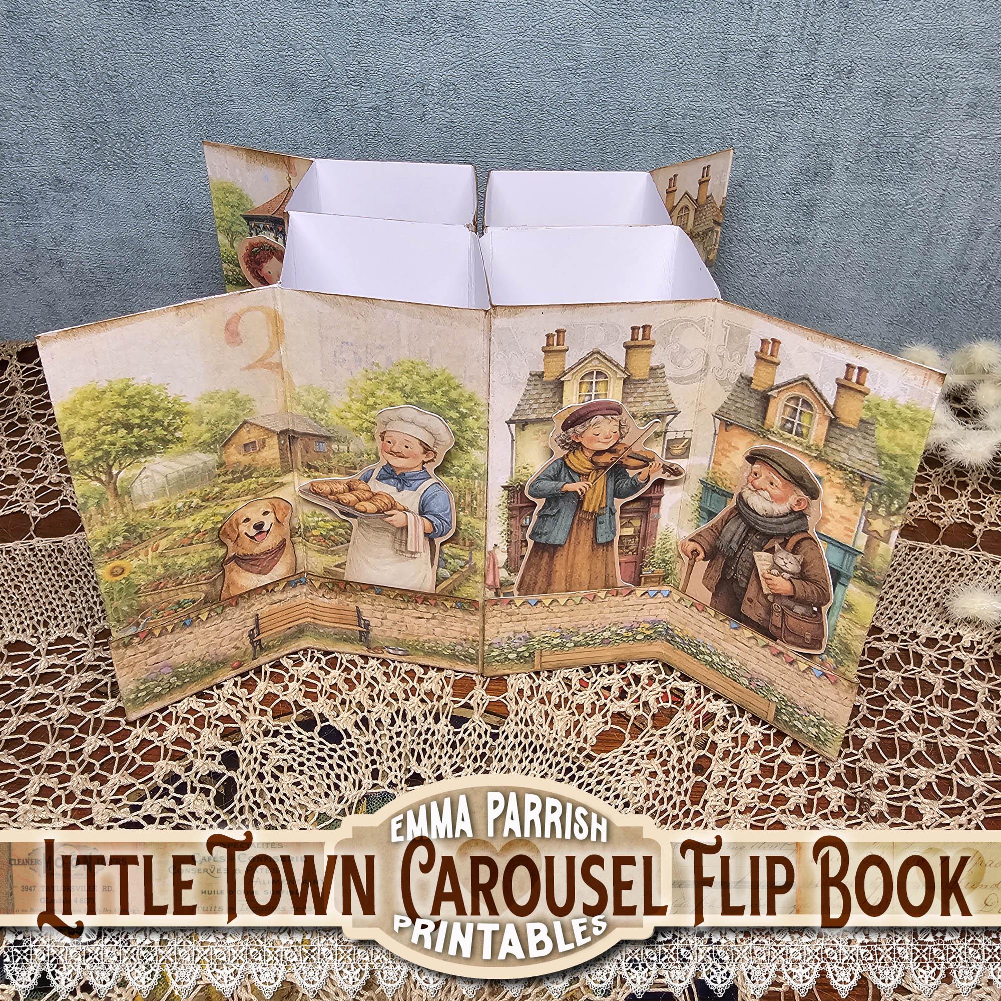 Printable Mini Junk Journal Kit | Digital Papercraft Download ...