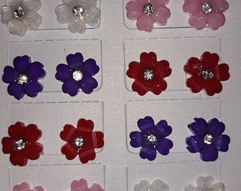 Flower earring