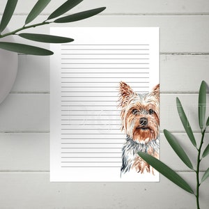 Yorkshire Terrier, Yorkie, Printable Digital 7 Pages - Etsy