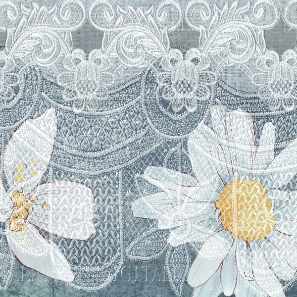 Amazing Lace Digital Paper,  Shabby Lace Textures, Floral Backgrounds