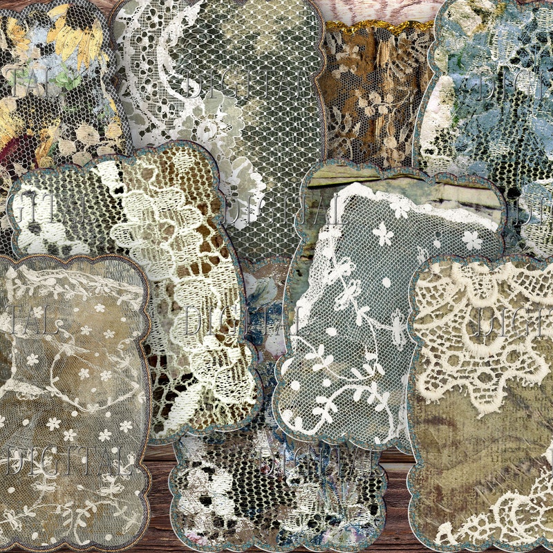 Lace Labels - Etsy