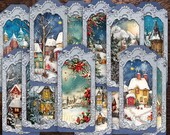 Christmas Bookmarks, Printable Holiday Reading Book Lover Gift, 21 Digital Bookmarks, Tags, PDF