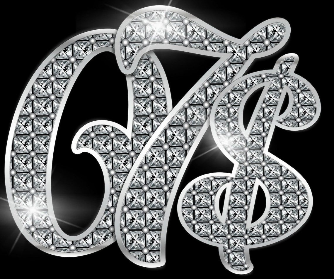 Sparkle Diamond Numbers Clipart Gem Numbers Clip Art Instant | Etsy