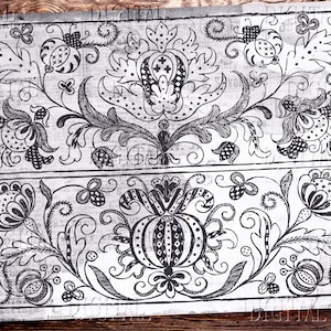 Ink Saver Junk Journal Printable Pages, Scrapbooking Paper, 8 Black & White Collage Pages, PDF