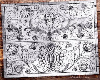 ジャンクジャーナル、インク節約、スタンプ用紙、コラージュ用紙