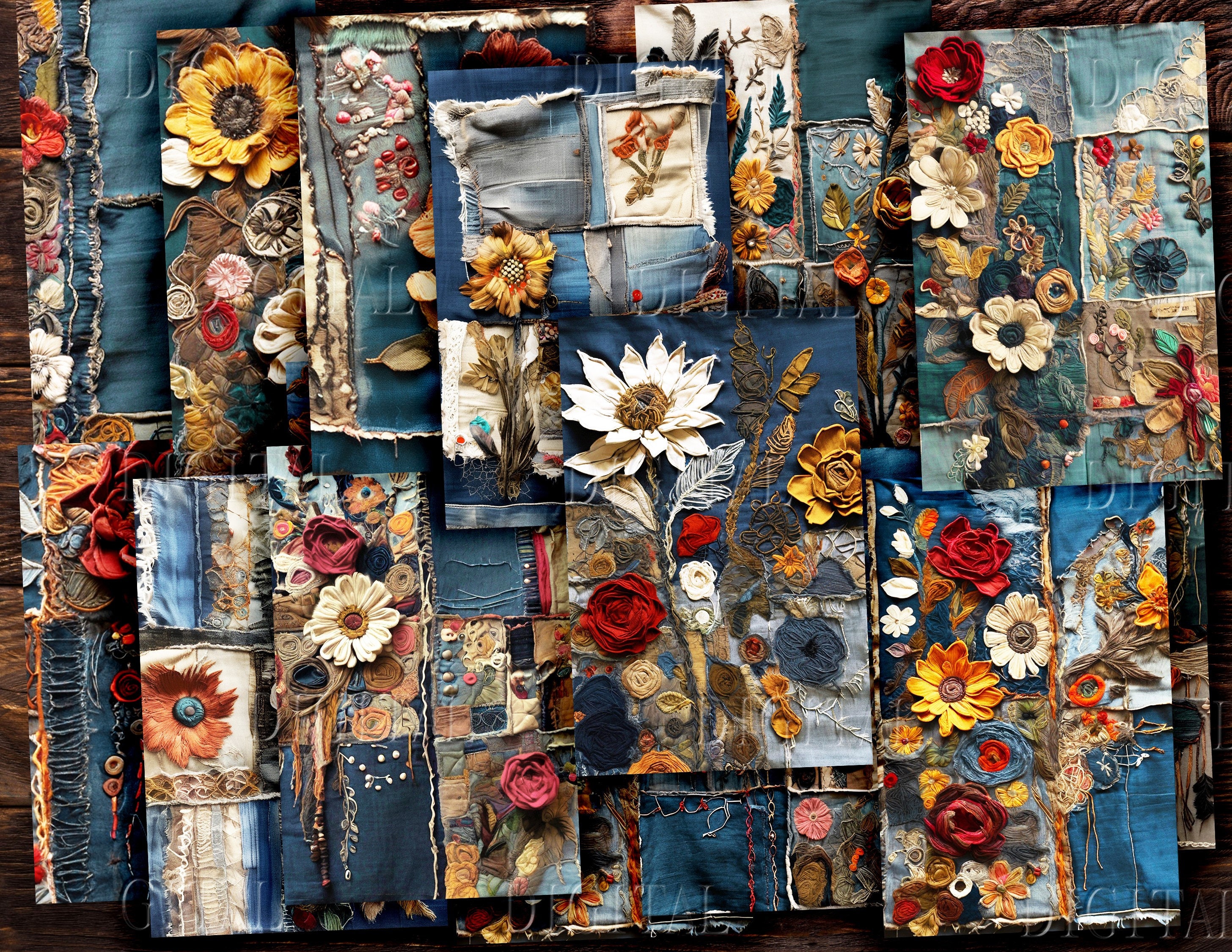 Half Denim Jacket Etsy