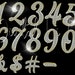 Diamond Numbers Clipart Gem Numbers Symbols Clip Art Instant Download ...