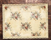 Shabby Chic Paper, 8 Junk Journal Pages, Vintage Background, PDF
