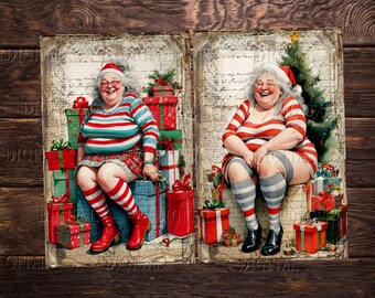 36 Cartoline Natalizie Colorate – Biglietti D'Auguri Fai Da Te Per Natale - 6