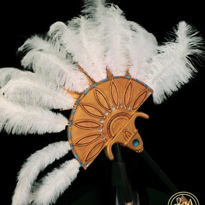 Ancient Egyptian Ostrich Feather Fans (set of 2) - Etsy