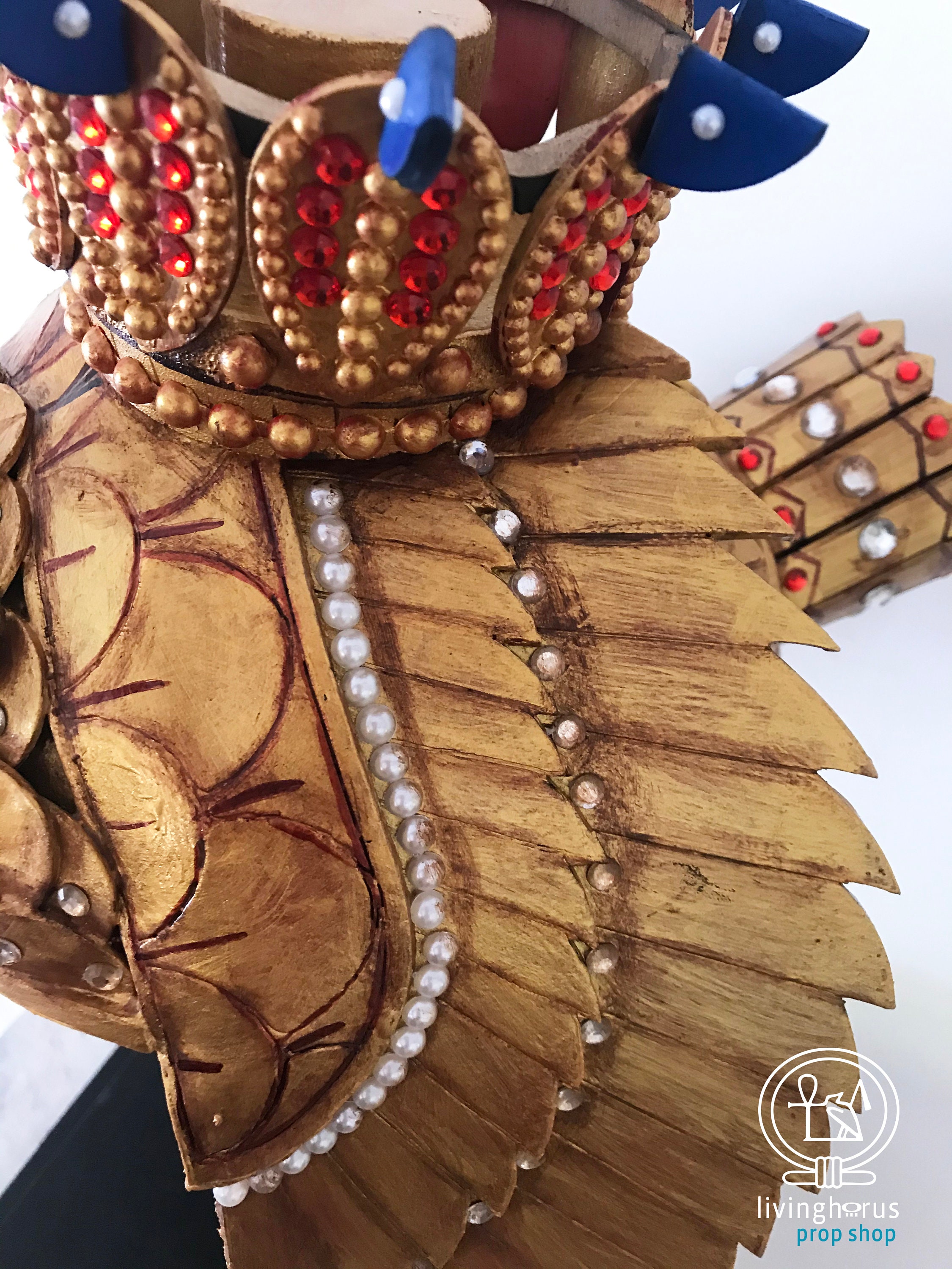 Copricapo dell'antica regina egizia Nefertari Cleopatra | Etsy Italia