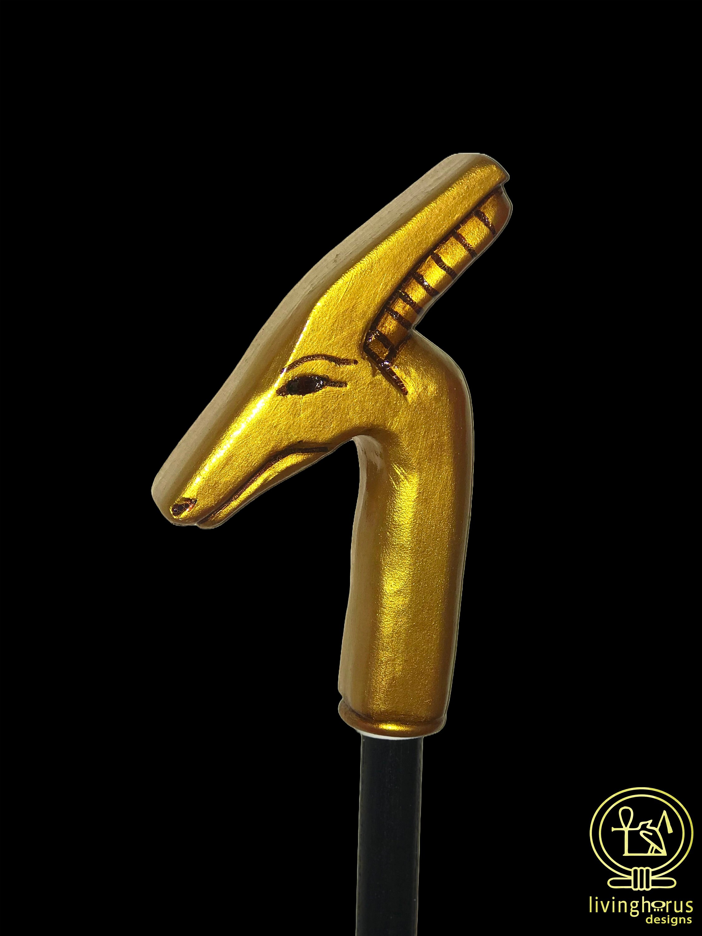 Ancient Egyptian Was Sceptre, Kemet, Pharaoh, Heka Magical Staff