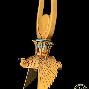 Crown of the Ancient Egyptian Goddess Hathor - Etsy