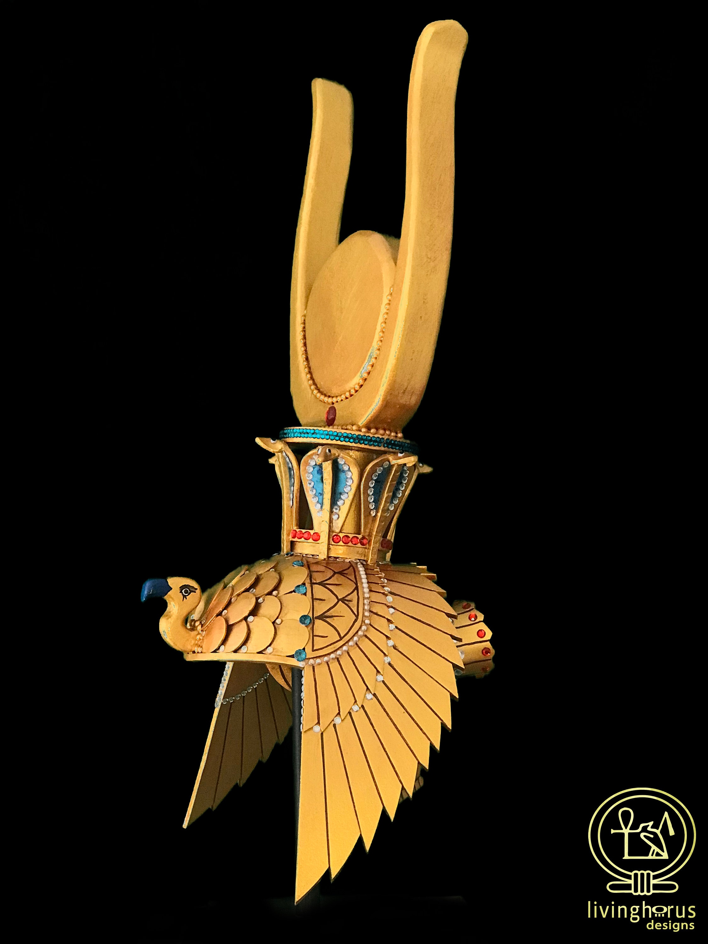 古代エジプトの女神ハトホルの王冠 - Etsy 日本