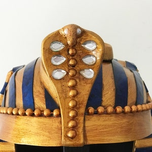 Ancient Egyptian Pharaoh Tutankhamun Crown Nemes Crown. - Etsy