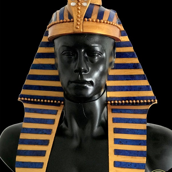 Ancient Egyptian Pharaoh Tutankhamun Crown Replica - Handcrafted Symbol of Royalty