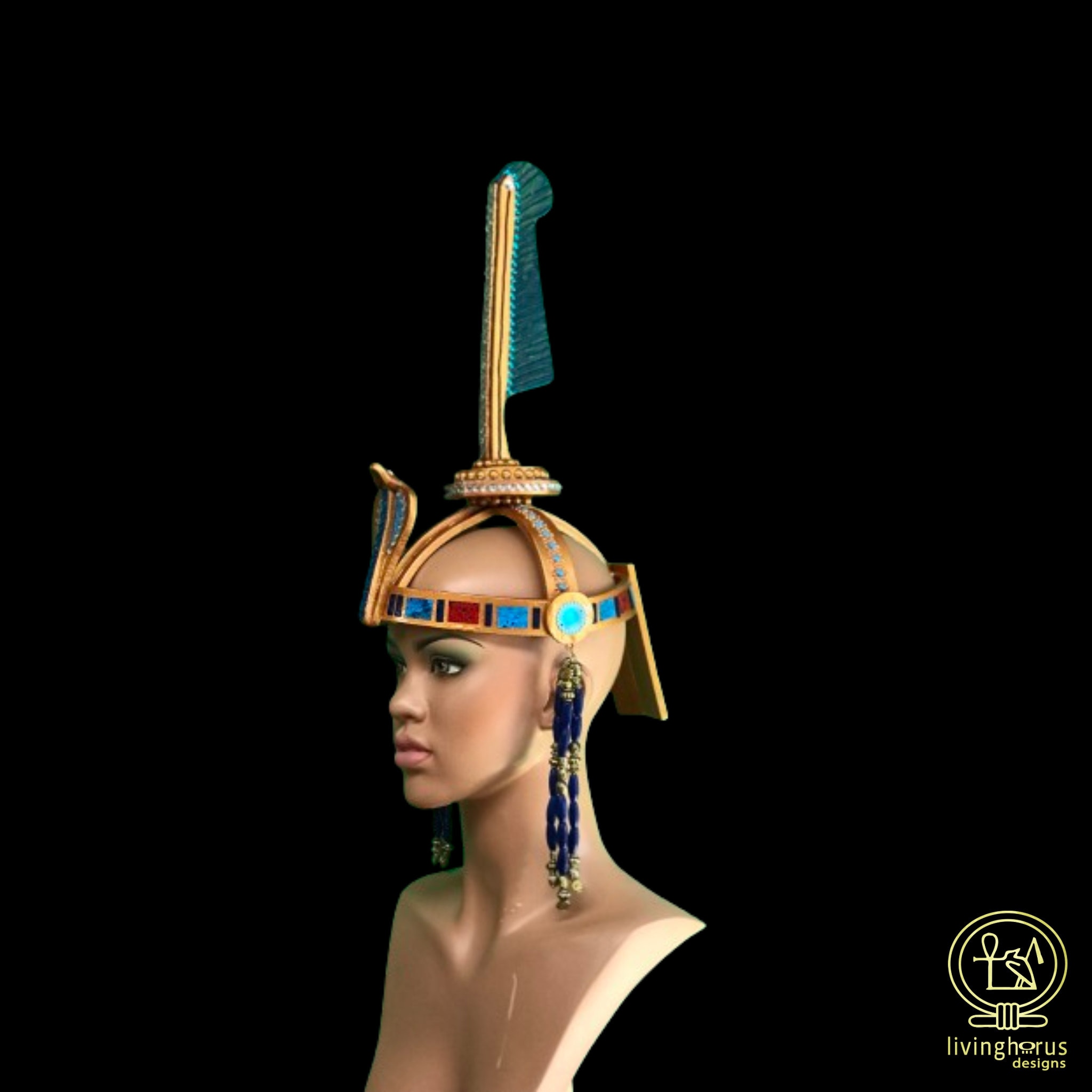 古代エジプトのマアトの女神官 - ティアラ、王冠 - Etsy 日本